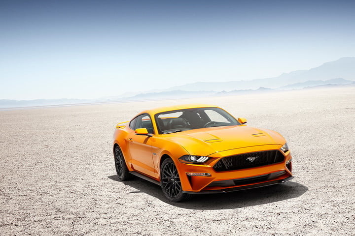Camaro vs Mustang ford desert