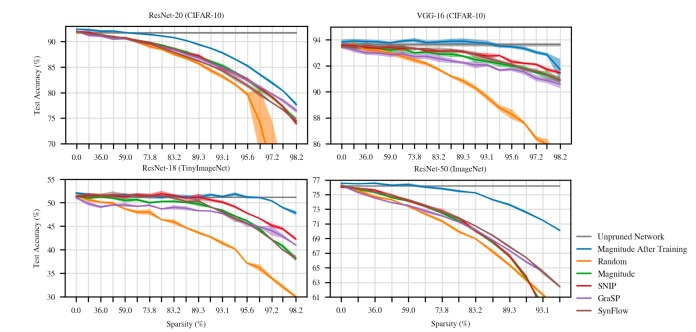 Techniques for pruning neural networks