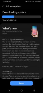 One UI 3.0 (Android 11) update for the Samsung Galaxy M21